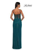 La Femme Dress 32578 - Dark Teal