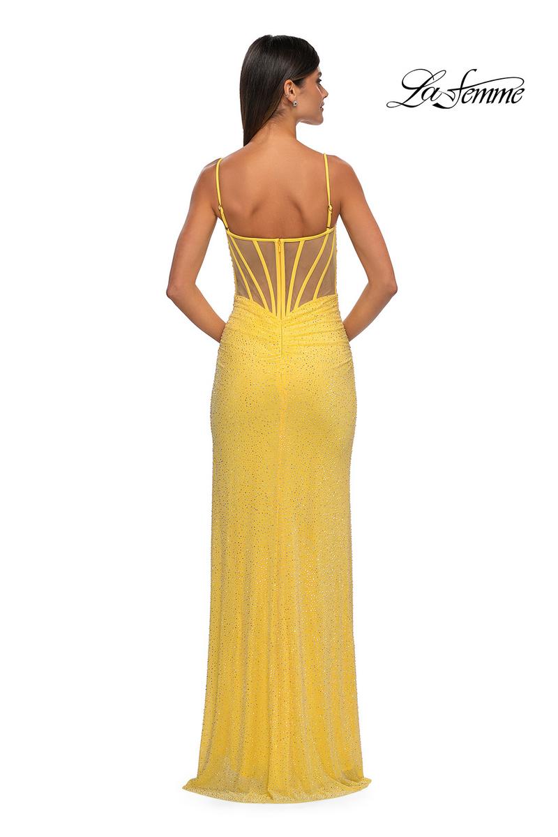 La Femme Dress 32578 - Yellow