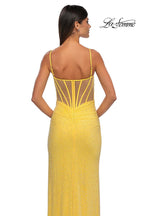 La Femme Dress 32578 - Yellow