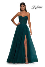 La Femme Dress 32579 - Dark Teal