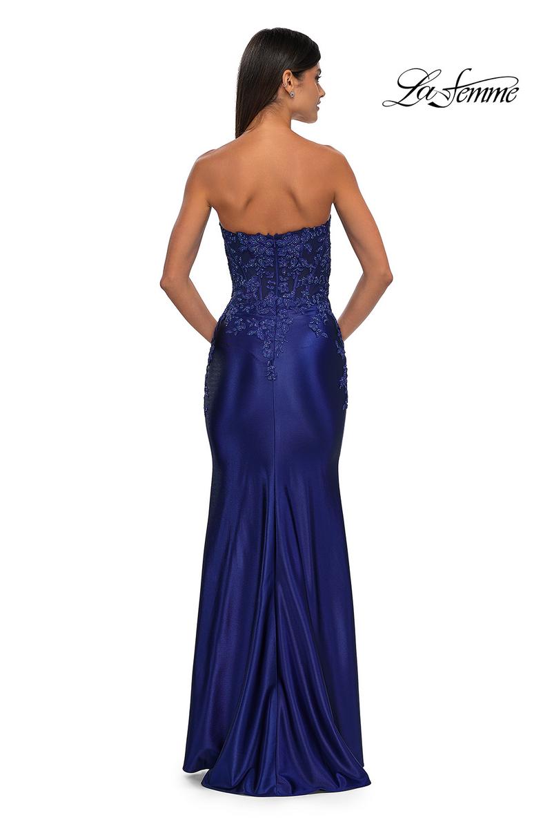 La Femme Dress 32582 - Marine Blue