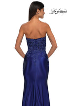 La Femme Dress 32582 - Marine Blue