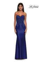 La Femme Dress 32582 - Marine Blue
