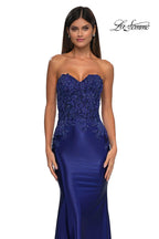 La Femme Dress 32582 - Marine Blue