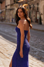 La Femme Dress 32583 - Indigo