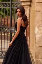 La Femme Dress 32594 - Black