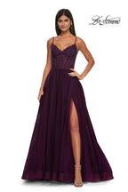 La Femme Dress 32594 - Dark Berry