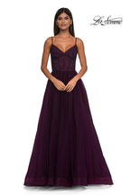 La Femme Dress 32594 - Dark Berry