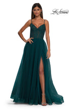 La Femme Dress 32594 - Dark Teal