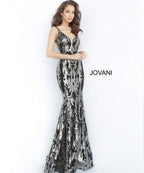 Jovani Prom 3263 - Black/Gunmetal