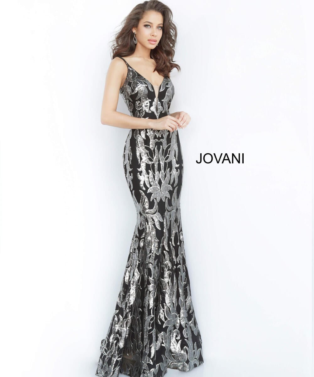 Jovani Prom 3263 - Black/Gunmetal