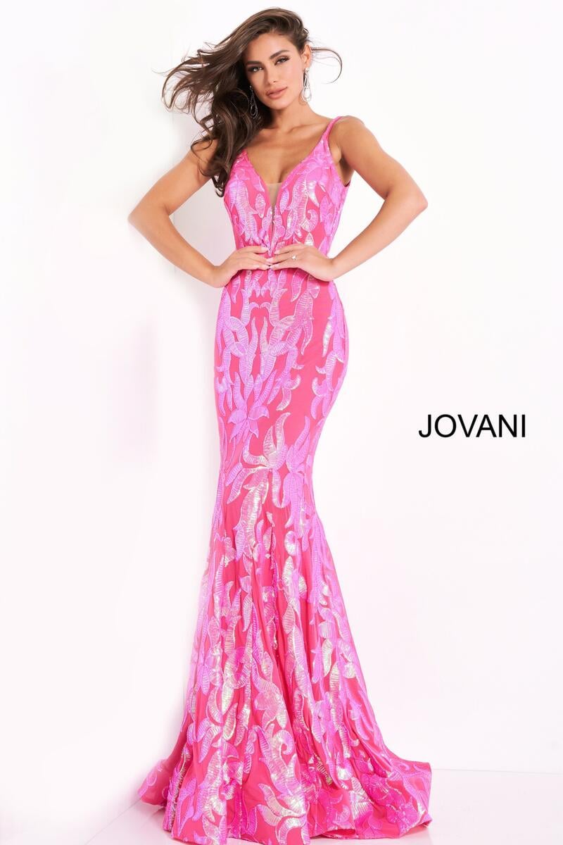 Jovani Prom 3263 - Hot Pink