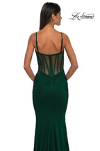 La Femme Dress 32642 - Emerald