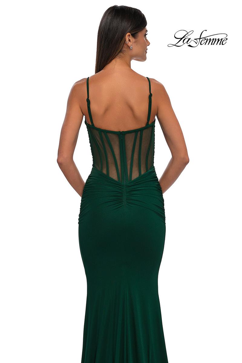 La Femme Dress 32642 - Emerald