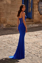 La Femme Dress 32642 - Royal Blue
