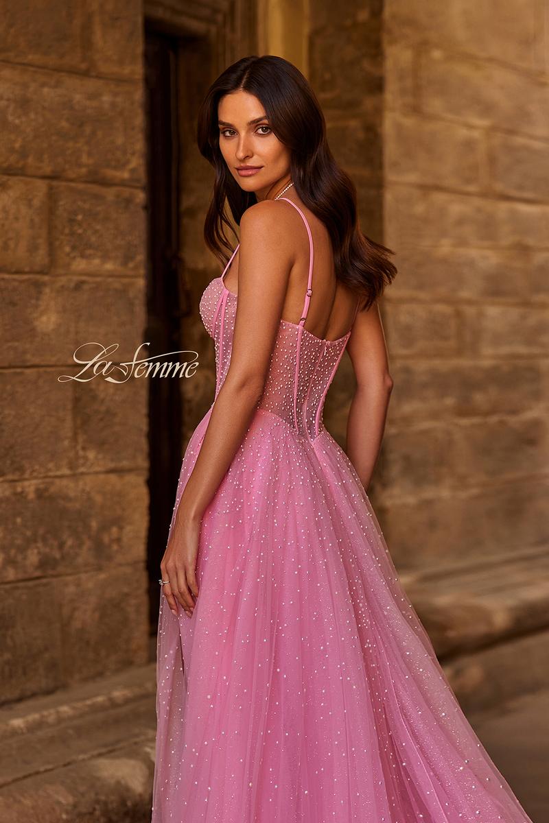 La Femme Dress 32644 - Pink