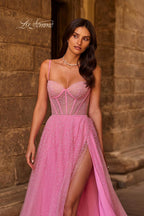 La Femme Dress 32644 - Pink