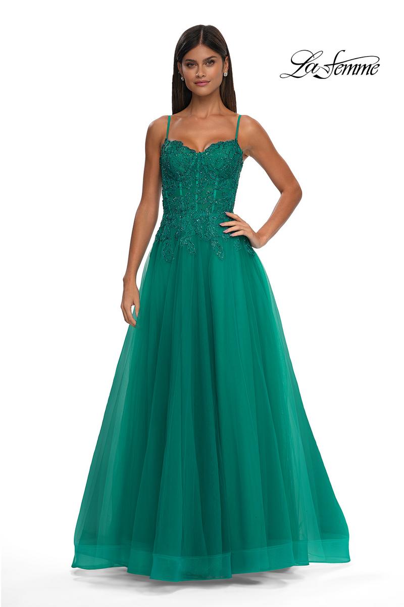 La Femme Dress 32646 - Jade