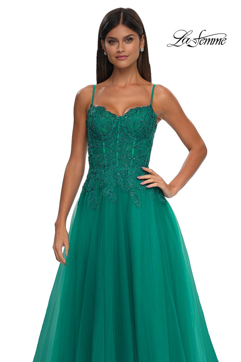 La Femme Dress 32646 - Jade