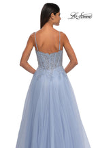La Femme Dress 32646 - Light Periwinkle