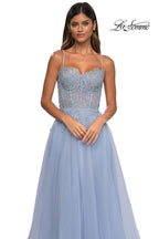 La Femme Dress 32646 - Light Periwinkle
