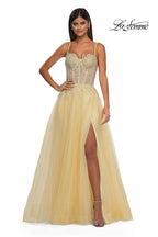 La Femme Dress 32646 - Pale Yellow