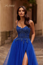 La Femme Dress 32646 - Royal Blue