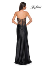 La Femme Dress 32649 - Black