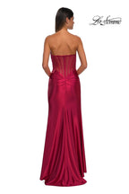 La Femme Dress 32649 - Deep Red
