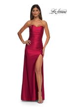 La Femme Dress 32649 - Deep Red