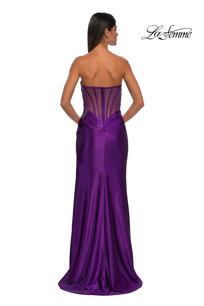 La Femme Dress 32649 - Royal Purple