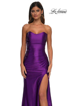 La Femme Dress 32649 - Royal Purple