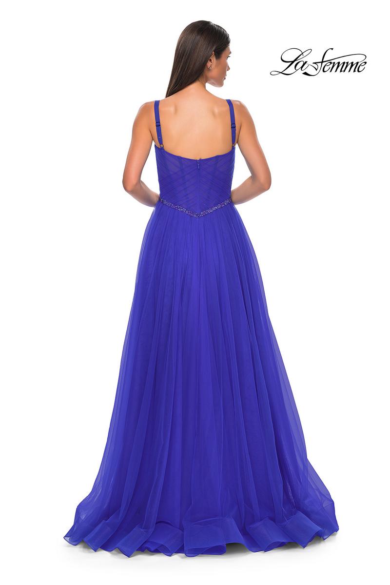 La Femme Dress 32656 - Royal Blue