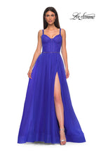 La Femme Dress 32656 - Royal Blue