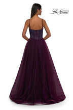 La Femme Dress 32668 - Dark Berry