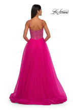 La Femme Dress 32668 - Hot Fuchsia