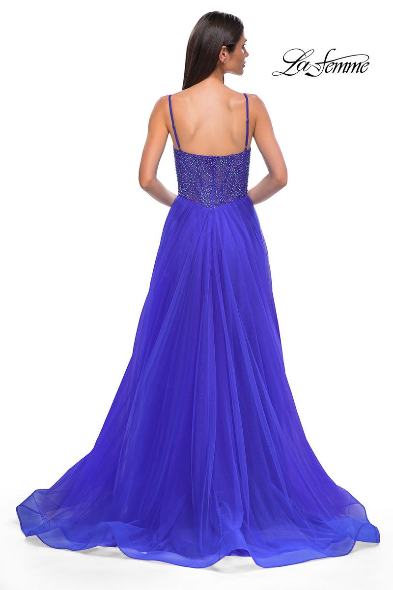 La Femme Dress 32668 - Royal Blue