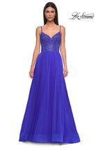 La Femme Dress 32668 - Royal Blue