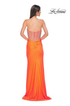 La Femme Dress 32669 - Bright Orange