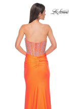 La Femme Dress 32669 - Bright Orange