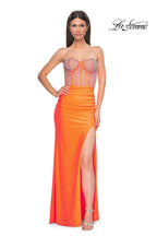 La Femme Dress 32669 - Bright Orange