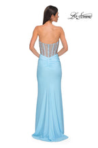 La Femme Dress 32669 - Cloud Blue