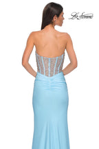 La Femme Dress 32669 - Cloud Blue