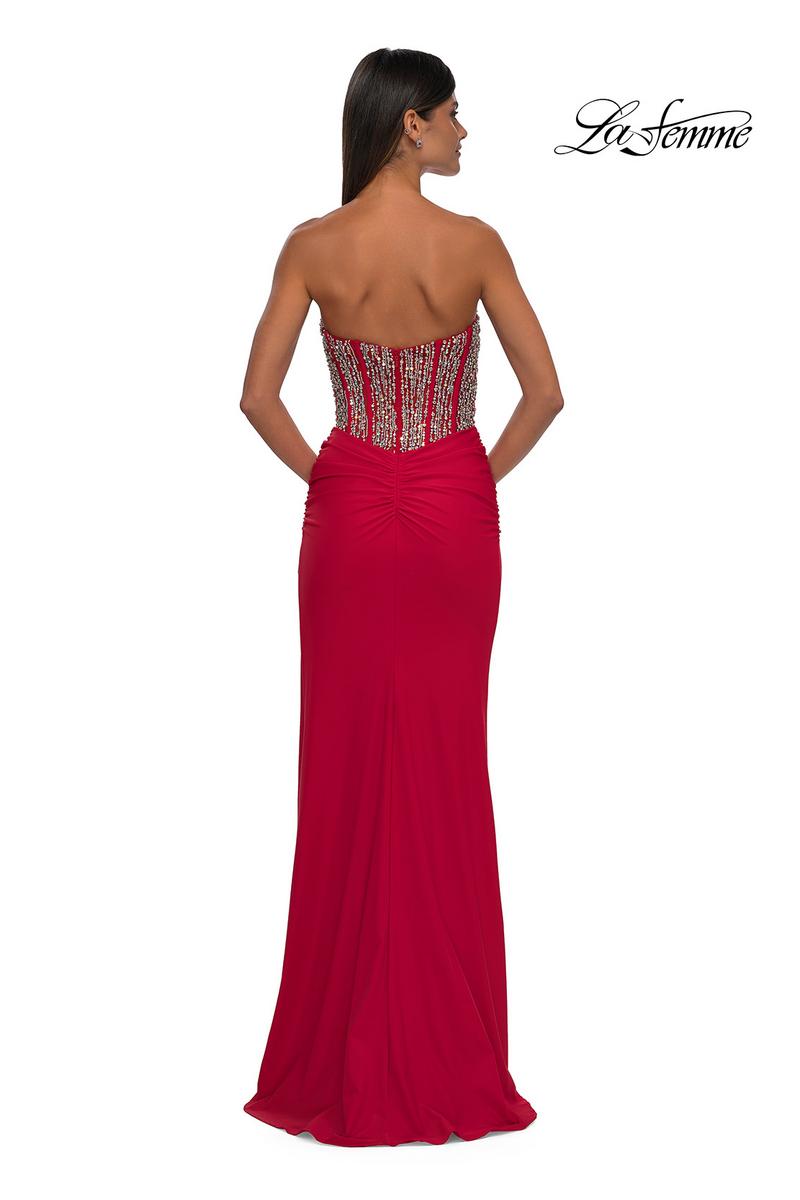 La Femme Dress 32669 - Red