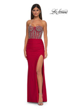 La Femme Dress 32669 - Red