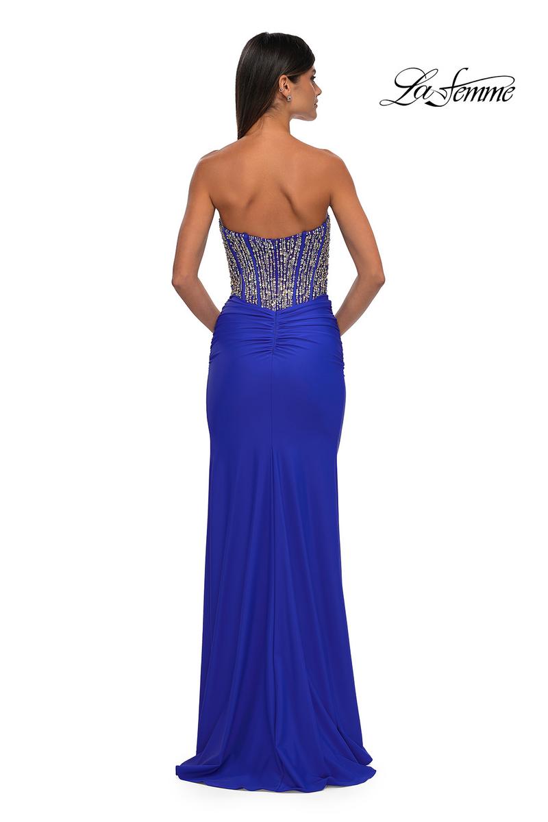 La Femme Dress 32669 - Royal Blue