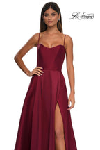 La Femme Dress 32670 - Wine