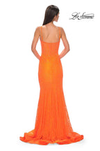 La Femme Dress 32671 - Bright Orange