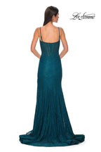 La Femme Dress 32671 - Dark Teal