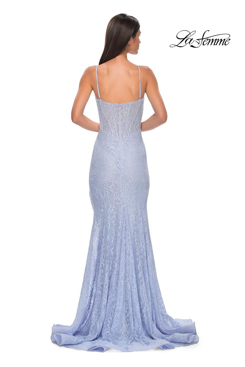 La Femme Dress 32671 - Light Periwinkle